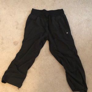 Black workout pants